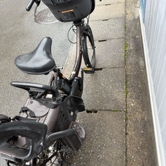 
YAMAHA PAS Kiss mini PA20KXL 電動アシスト自転車 20インチ 前後チャイルドシート付 ヤマハ 現状渡【直接引取可能】 の画像