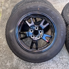 プリウス純正ホイールスタッドレス4本セットの画像