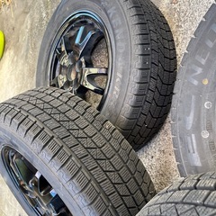 プリウス純正ホイールスタッドレス4本セットの画像