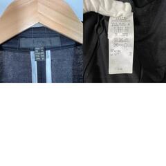 Icybee アイシービー ノーカラージャケット ナイロン/コットン レディース 36【古着】【中古】の画像