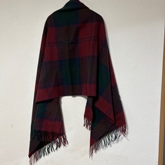 【無料】大判ストールチェック柄の画像