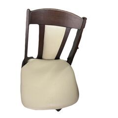  【ドリーム池田店♪ジモティ割対象品】ダイニング4点セット　ダークブラウン　ベンチ×1/イス×2/テーブル×1【99680000038608】の画像