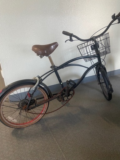 自転車ビーチクルーザー20インチ (かすみ) 谷町六丁目の自転車の中古