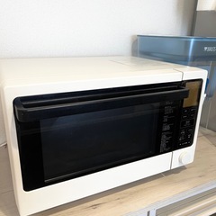 【予約】無印良品 オーブンレンジ 無料 赤外線センサーオーブンレンジの画像