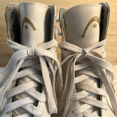 HEAD FWB10 フィギュアスケート ホワイト　サック付　23.0cmの画像