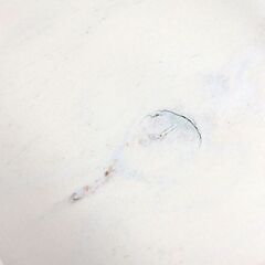 ニトリ サイドテーブル 30×30×高さ50cm 天板下収納 引出し付き ルカWW 天然木 ホワイト系 ☆ 札幌市北区屯田の画像