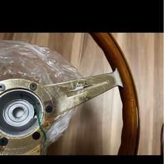 ナルディ　ステアリング　ウッド　ランクルの画像