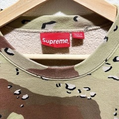 Supreme Small Box Crewneck Camo カモフラ L の画像