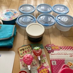 キッチン　調理器具　タッパー　もち焼　エッグスライサーほか　まとめ売りの画像