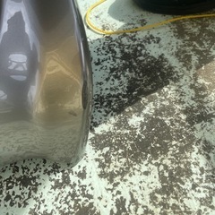 スズキ　スペーシア　バンパー　傷ありの画像