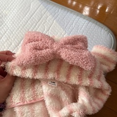 もこもこアウター 3-6M 2枚セットの画像