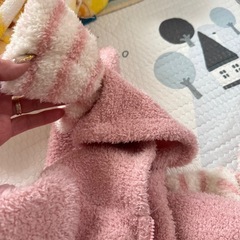 もこもこアウター 3-6M 2枚セットの画像