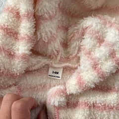 もこもこアウター 3-6M 2枚セットの画像