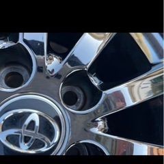 トヨタ　マークX 18インチ　美品　スパッタリングの画像