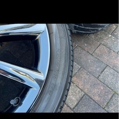 トヨタ　マークX 18インチ　美品　スパッタリングの画像