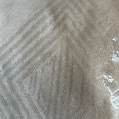 未使用品ラメ入りジャガードストールの画像