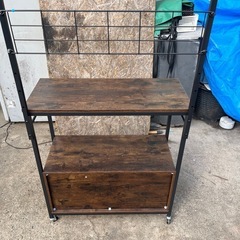 Bestierレンジボード キッチンラックレンジ棚 キッチン収納の画像