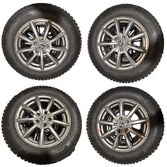 美品　ブリヂストン　ブリザック　アルミ付　スタッドレス　225/65R17 4本の画像