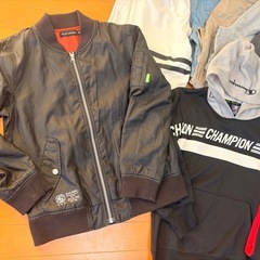 （160-②）子供服、男の子、160サイズ、15点まとめ売り、アウターやフード付きパーカー含むの画像