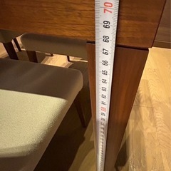 ダイニングセット　テーブル　椅子4脚の画像