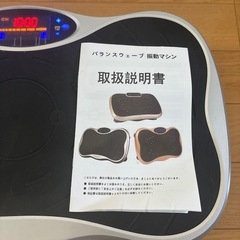 バランスウェーブ　振動マシンの画像