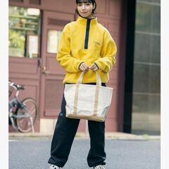 L.L.Beanボート・アンド・トート・バッグ、オープン・トップ ミディアム　Mサイズの画像