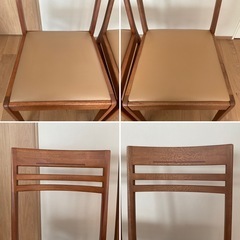 家具屋で購入、2個セット、ダイニングチェアーの画像
