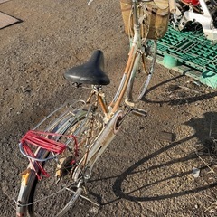 自転車　ママチャリの画像