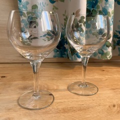 Luigi Bormioli ルイジ　ボルミオリ　ペアワイングラス 2個セットの画像