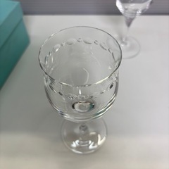 Tiffany& Co. ワイングラス2脚 未使用の画像