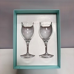 Tiffany& Co. ワイングラス2脚 未使用の画像