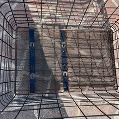 自転車カゴ 傷あり  の画像