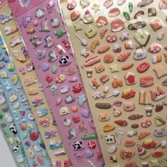 立体　3d ぷくぷくシール フォームシールの画像