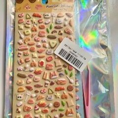 立体　3d ぷくぷくシール フォームシールの画像