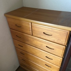 タンス　6段の画像