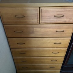 タンス　6段の画像