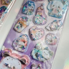 グリッター　ウォーターシールの画像