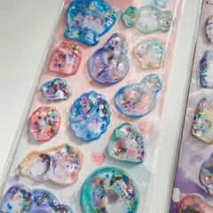 グリッター　ウォーターシールの画像