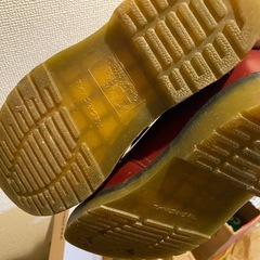 Dr. Martens チェリーレッド　3ホールの画像