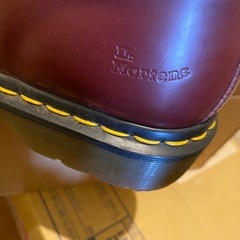 Dr. Martens チェリーレッド　3ホールの画像