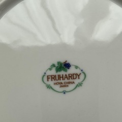 HOYA CHINA FRUHARDY 花柄　プレート4枚　ホーヤチャイナ　美品の画像