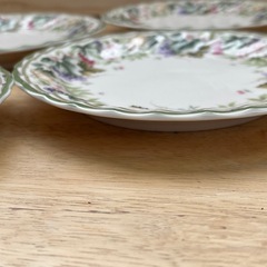 HOYA CHINA FRUHARDY 花柄　プレート4枚　ホーヤチャイナ　美品の画像