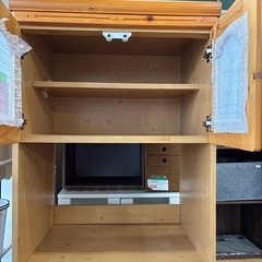 木目レンジボードの画像