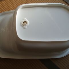 白い　ベビーバス　短期間使用品の画像
