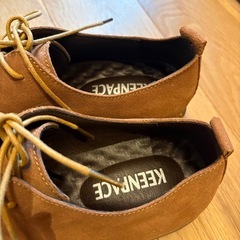 【ほぼ新品】メンズカジュアルシューズ　茶色の画像