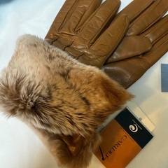 CARIDEI  TOMORROWLAND 手袋　ファーコンビグローブの画像