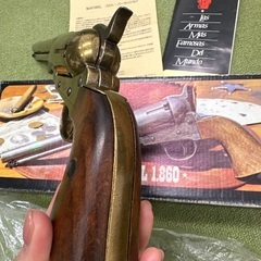 DENIX デニックス　ARMY MODEL 1860　REF.1083　レプリカモデルガン　観賞用 MADE IN SPAIN スペイン製　アンティークピストルの画像