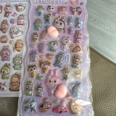 ラブブぷくぷくシールの画像