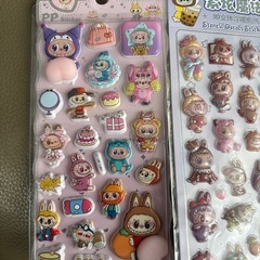 ラブブぷくぷくシールの画像