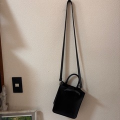 ZUCCa ショルダーバック　BLACKの画像
